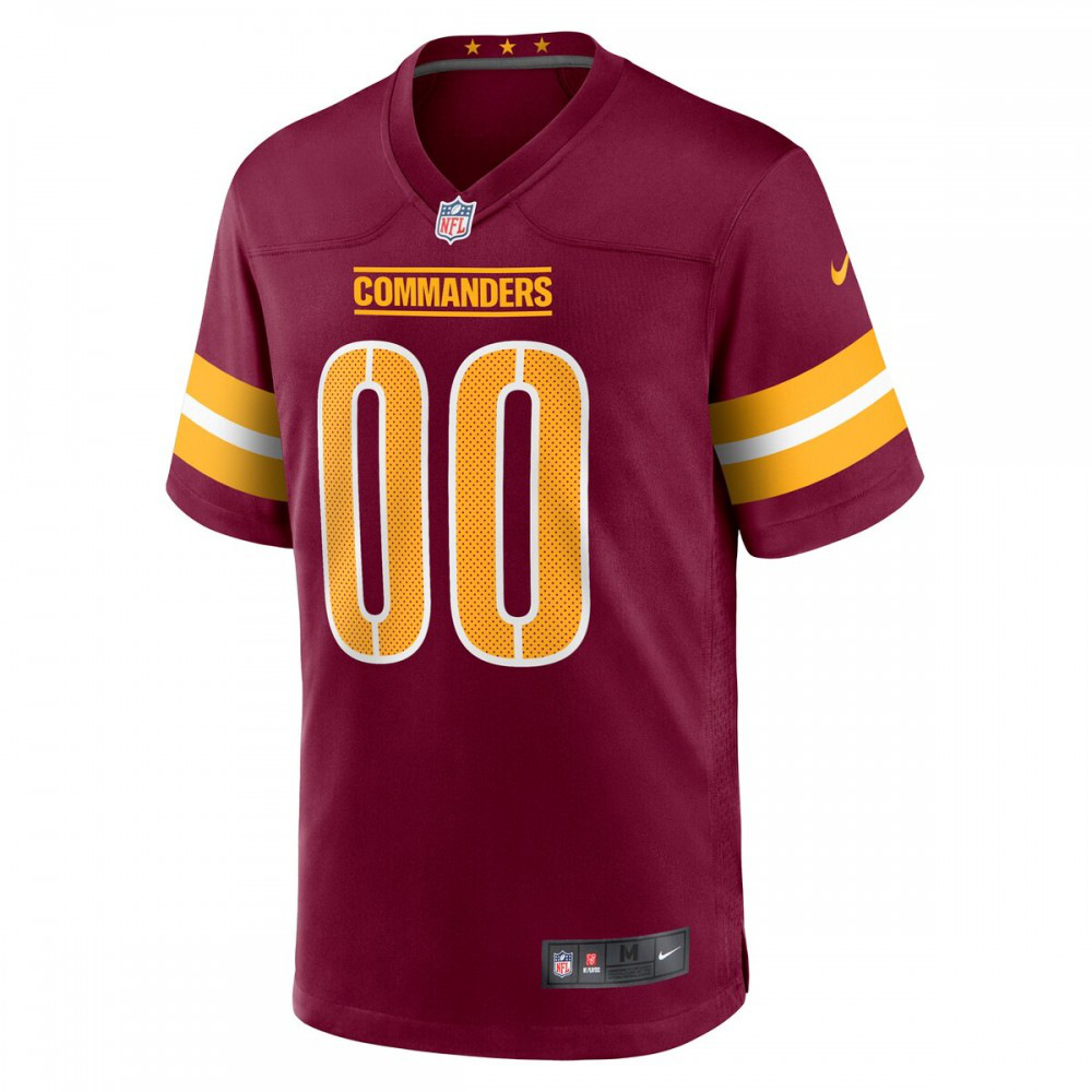 Washington Commanders Nike Game Custom Player Jersey - Burgundy-GridironStore